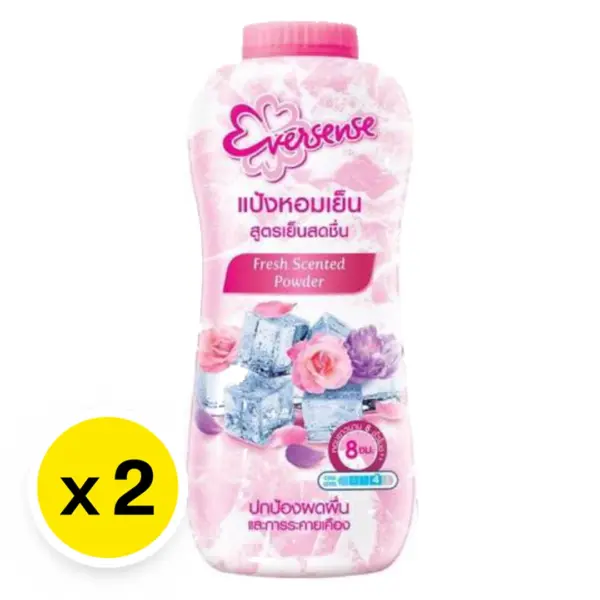 EVERSENSE Fresh Scented Powder Pink 280 g x 2