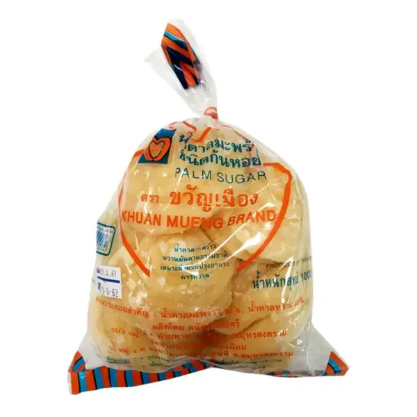 KHUAN MUENG Coconut Palm Sugar Sprial Shape 1 kg