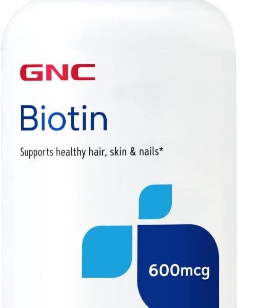 GNC Supplements Biotin 600 mcg (120 tablets)