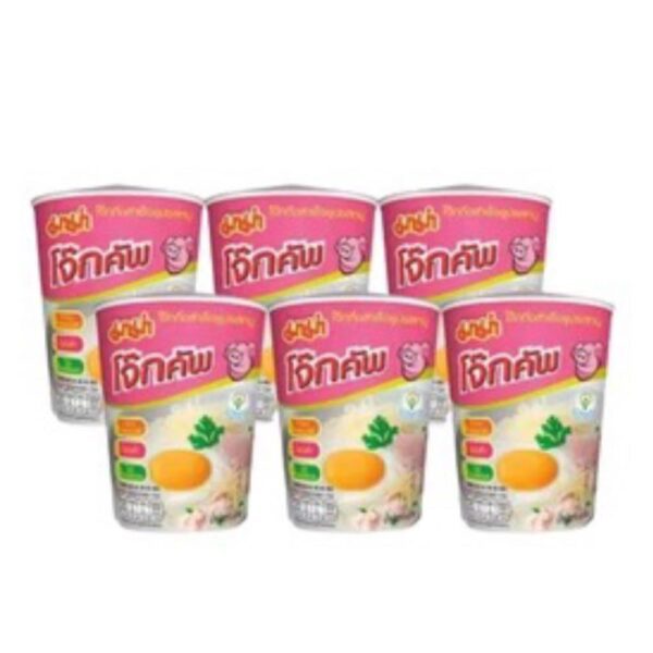 Instant Rice Porridge Pork x 6