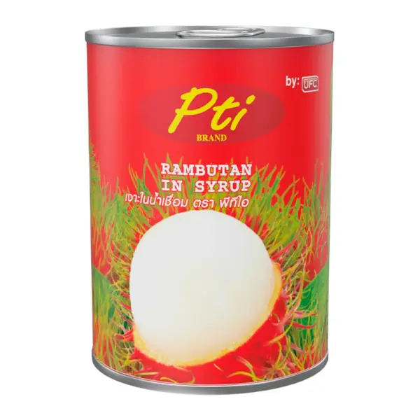 PTI เงาะในน้ำเชื่อม 20 ออนซ์ x 3 กระป๋อง