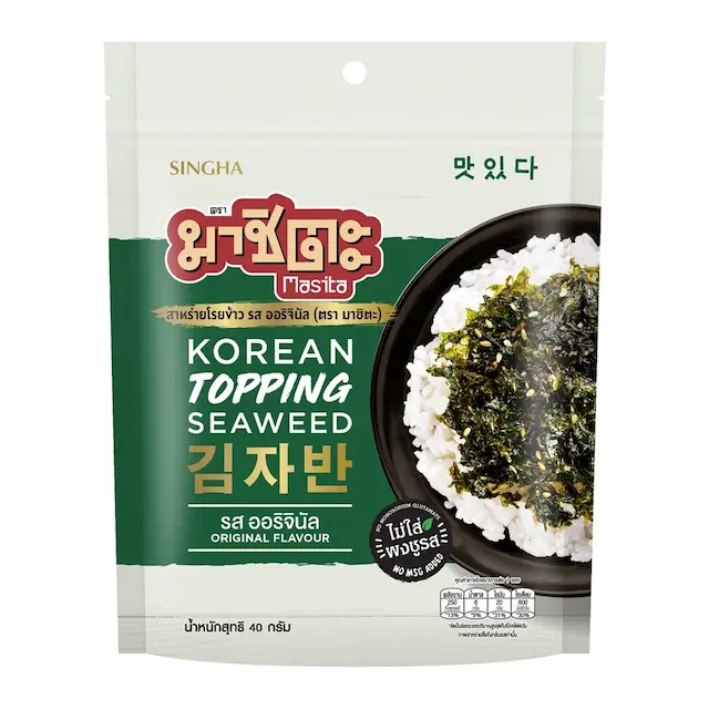 8850999020099-1 ท็อปปิ้งสาหร่ายเกาหลี รสออริจินัล 40 ก. - Image 1