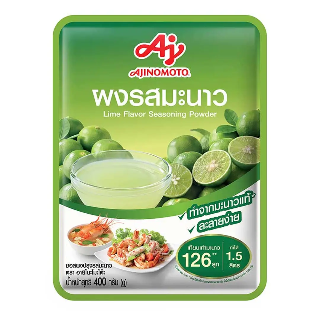 AJINOMOTO LIME SEASONING POWDER 400 G 1