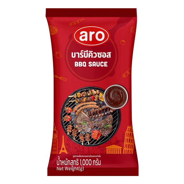ARO BBQ Sauce 1 kg 1 ซอสบาร์บีคิว ARO 1 กก. - Image 1