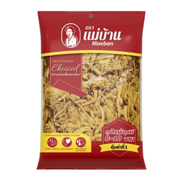 หน่อไม้ในน้ำใบย่านาง ตราแม่บ้าน