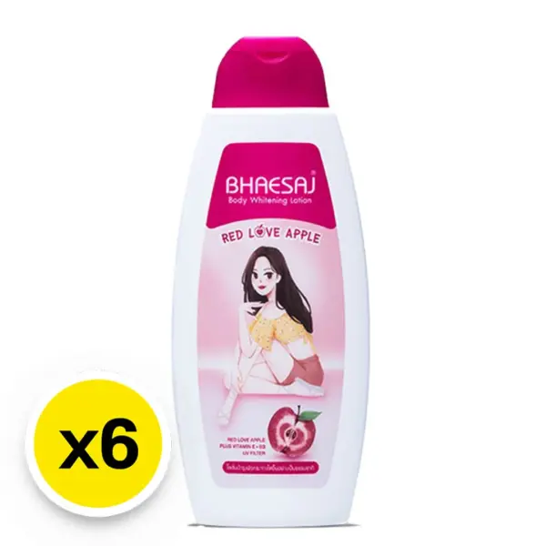 BHAESAJ Body Whitening Lotion Vitamin E-Plus Formula 150ml x 6