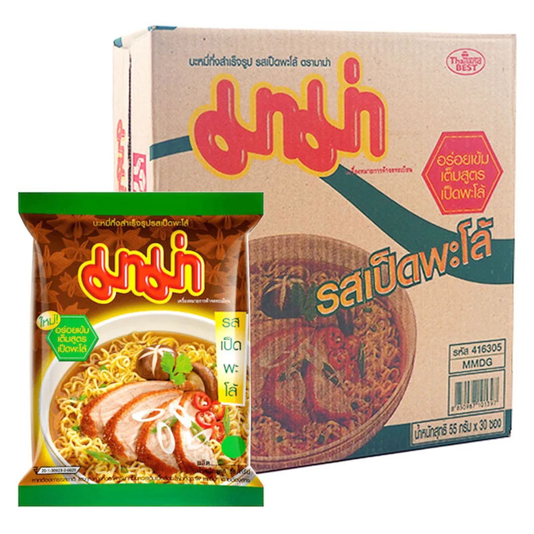 Instant Noodles Duck Pa-Lo Flavour 55 g x 30 (2)