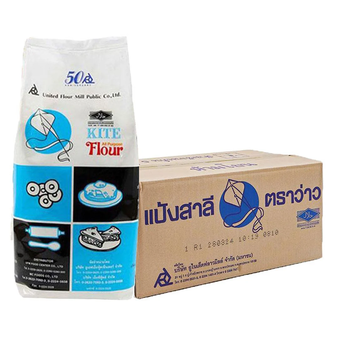 KITE All แป้งสาลี ตราว่าว 1 กก.x 10 - Image 1