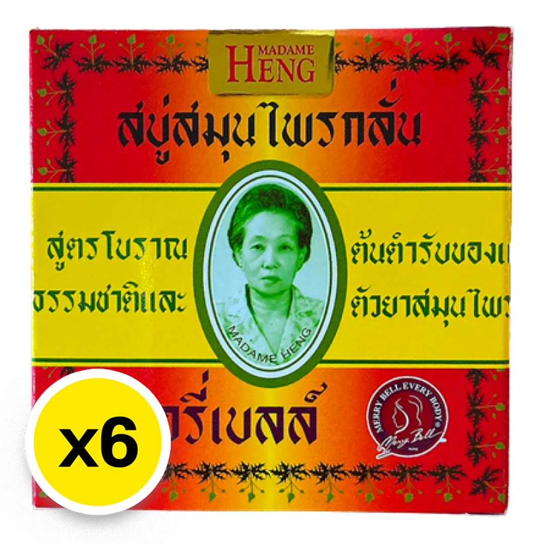MADAME HENG Bar Soap 160 g x 6