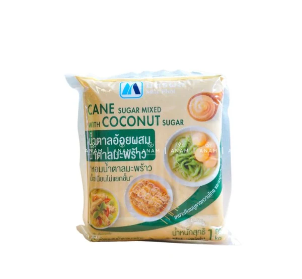MITR PHOL Cane Sugar mixed with Coconut Sugar 1 kg