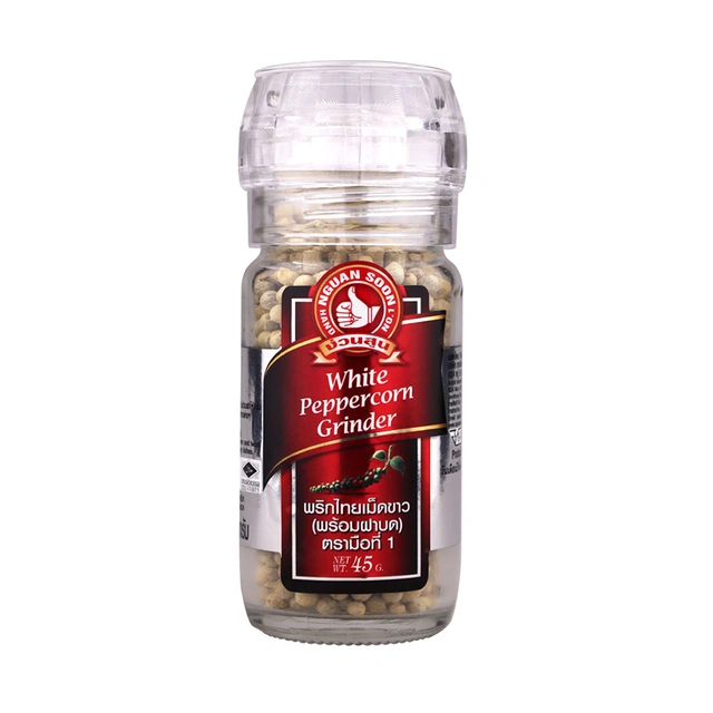 NO.1 HAND BRAND White peppercorn grinder 45g