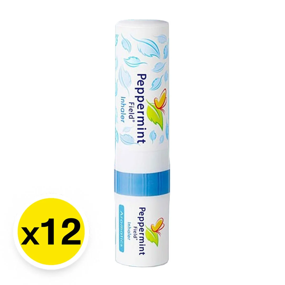 PEPPERMINT FIELD Inhaler Tube x 12
