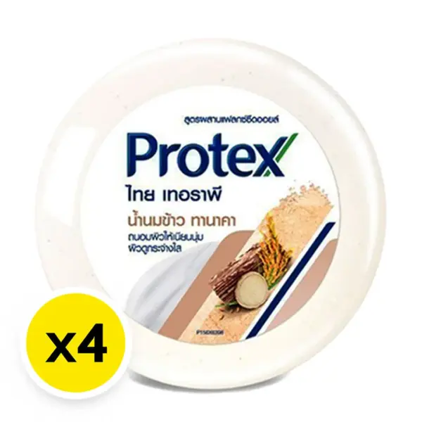 โพรเท็กซ์ ไทยเทอราพี น้ำนมข้าว ทานาคา  130 กรัม x 4