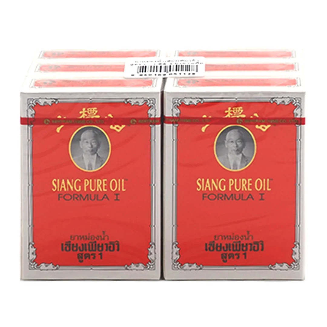 SIANG PURE OIL Inhaler 7 ml x 6 3
