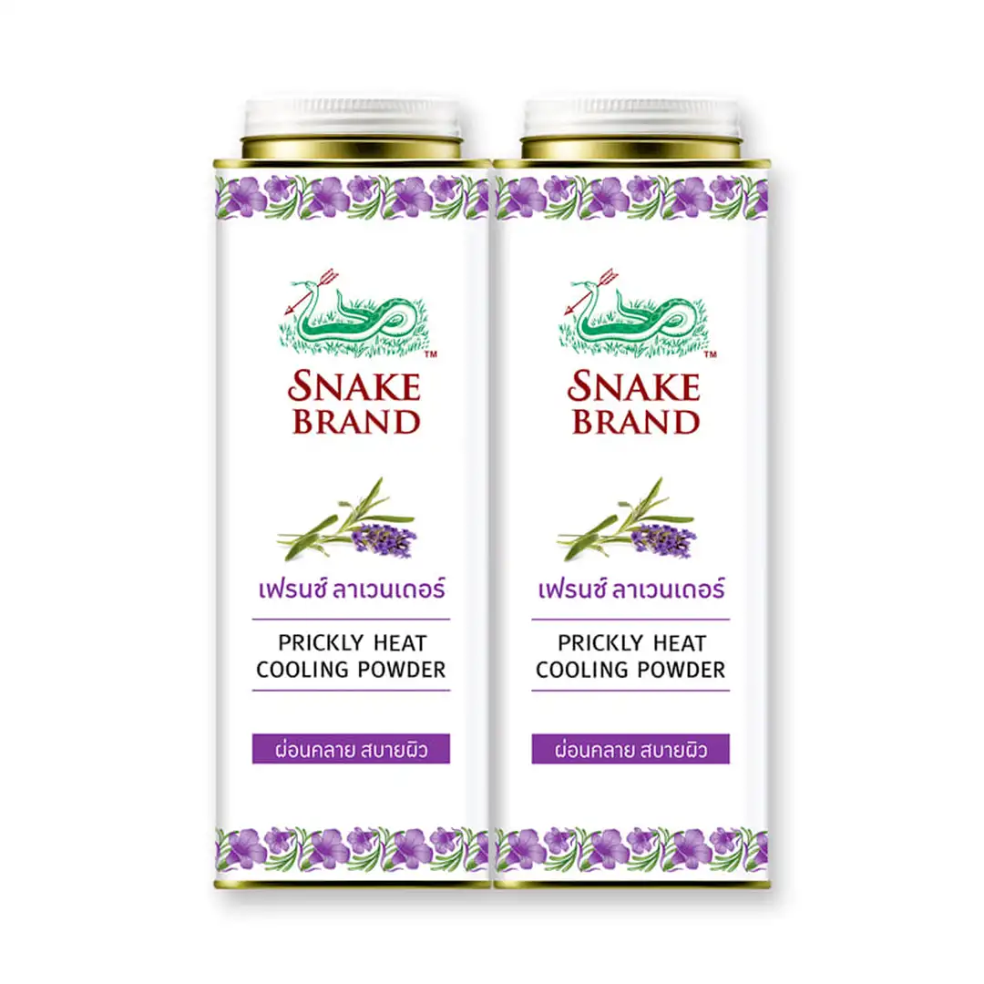 SNAKE BRAND Cooling Powder Relaxing 280 g x 2