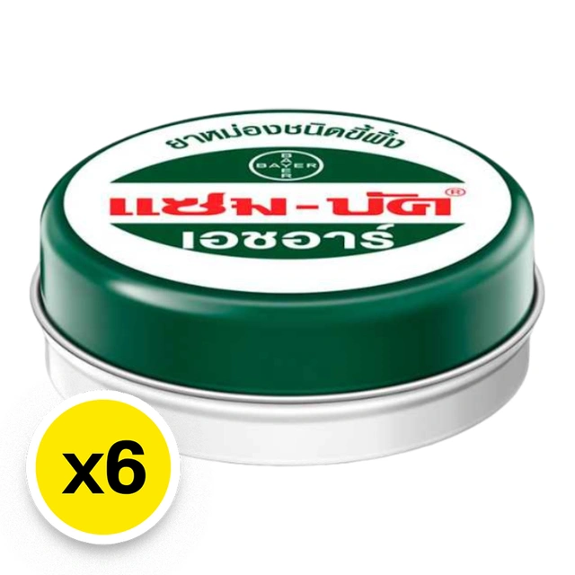 Sam-Buk Skin Cream 18 g. x 6 Sam-Buck HR Ointment 18 g x 6 - Image 1