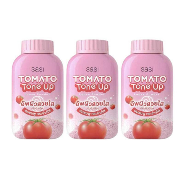 Sasi Tomato Tone Up Loose Powder 50g (Pack of 3)