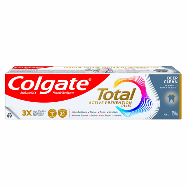 Colgate Toothpaste Total Charcoal Deep Clean 150 G