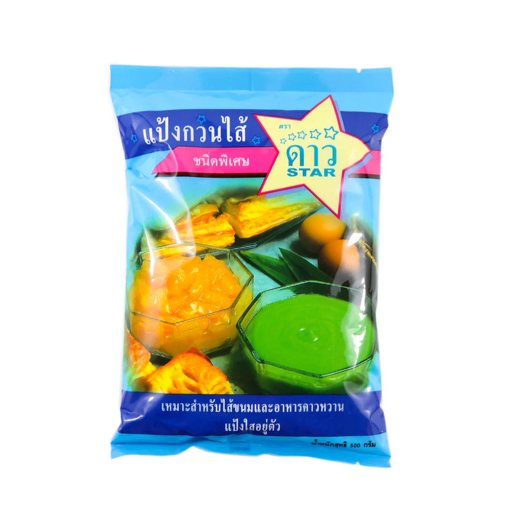 Thickening Flour 500 g แป้งกวนไส้ ชนิดหวาน ตราดาว 500 กรัม - Image 1