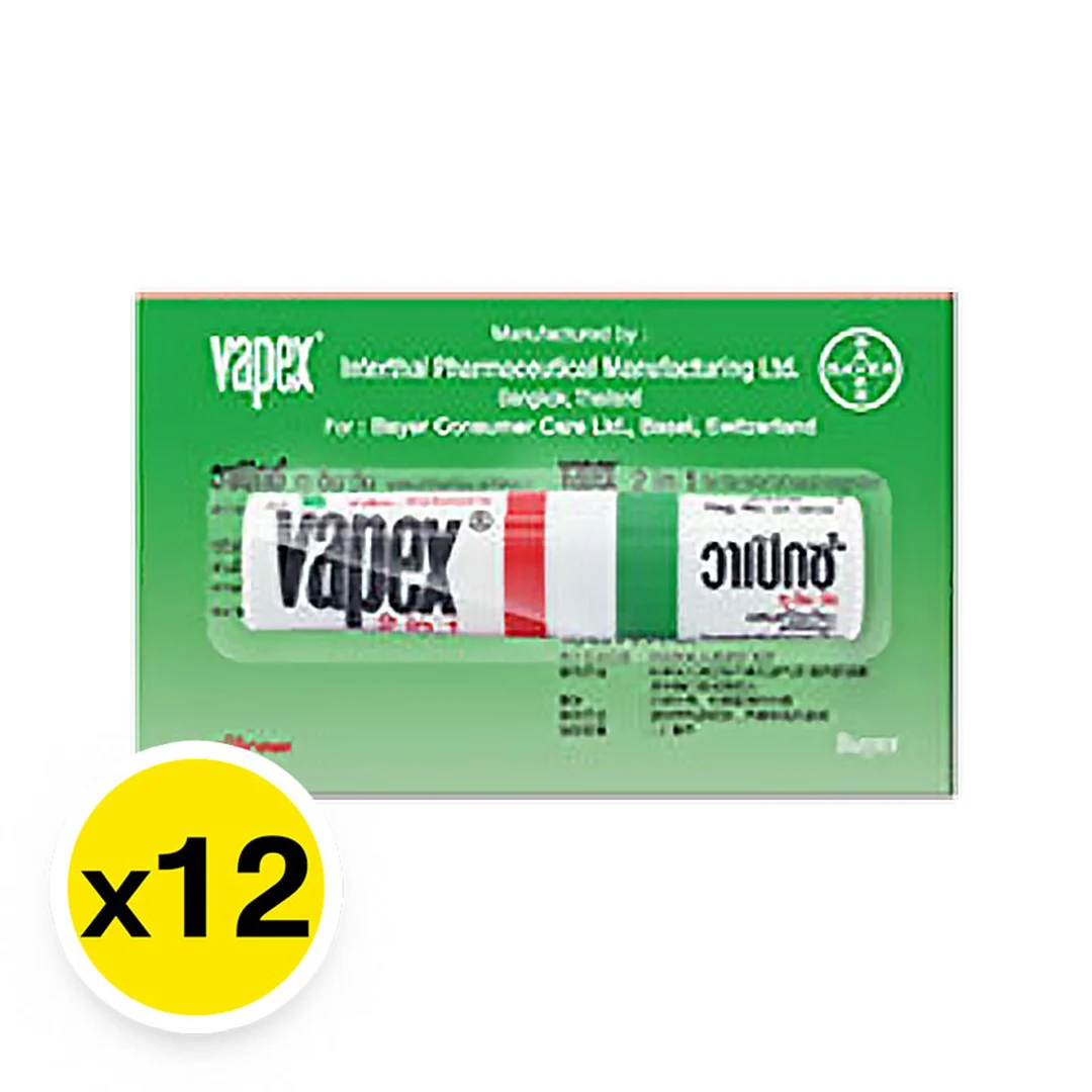 VAPEX Inhaler Tube 2in1 x 12