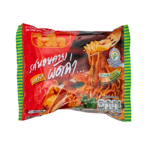 Wai Wai Pad Char Baby Clam Flavour 60 g. Pack 5 2