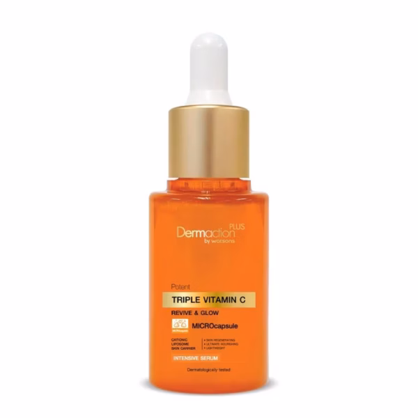 Dermaction Plus by Watsons Concentrated Vitamin C Serum 35 ml.