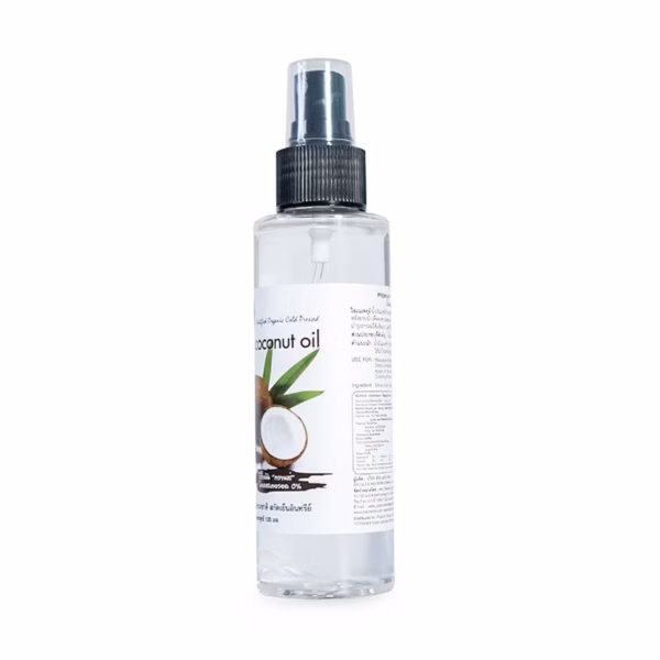 Organic cold-pressed natural coconut oil 120 ml.