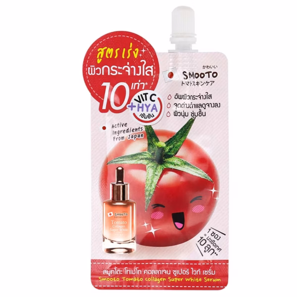 Smootho Tomato Collagen Super White Serum 8 g.