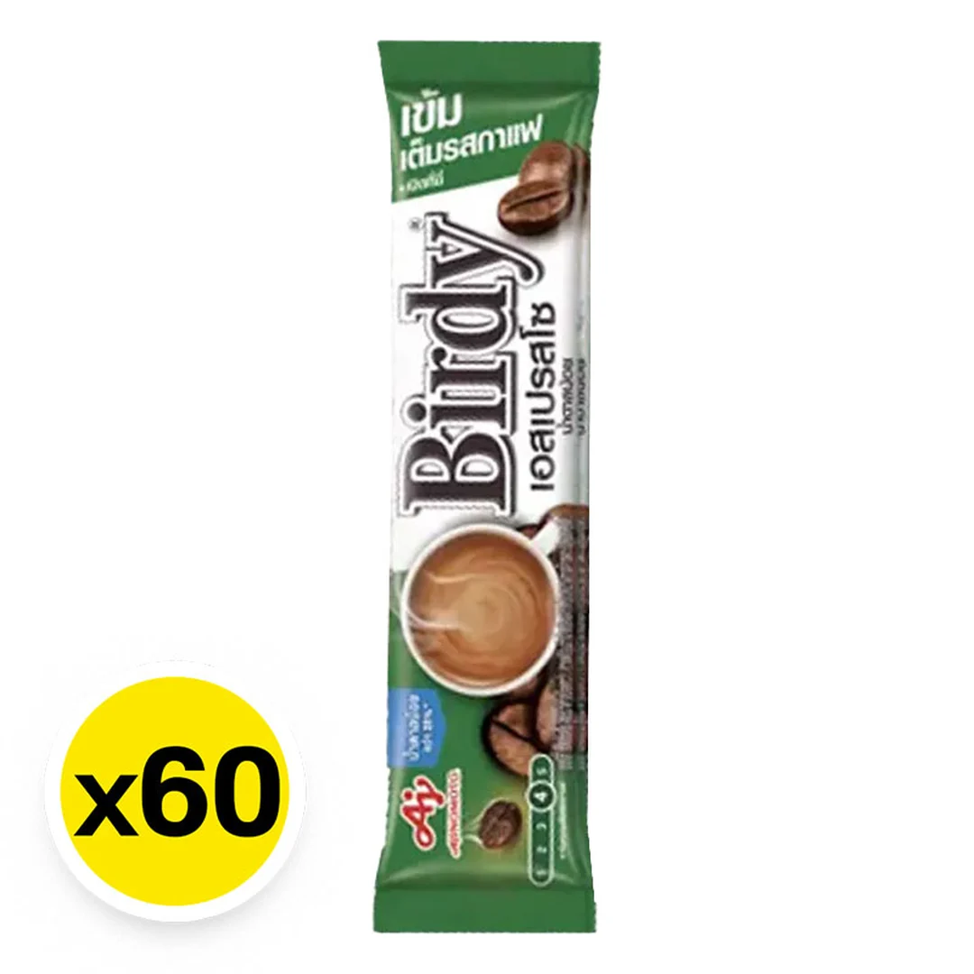 1913.1 เบอร์ดี้ 3in1 เอสเพรสโซ่ (กาแฟสำเร็จรูปชนิดผง) 12.1 กรัม 60 ซอง - Image 1