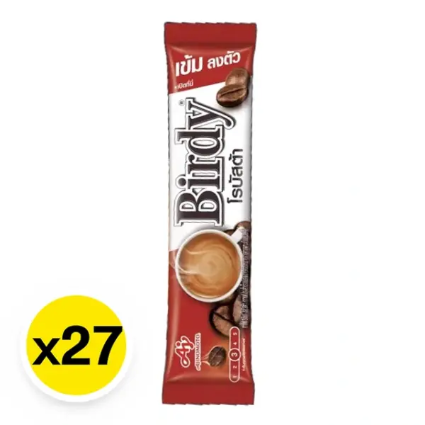 Birdy Instant Coffee 3in1 Robusta 15g x 27