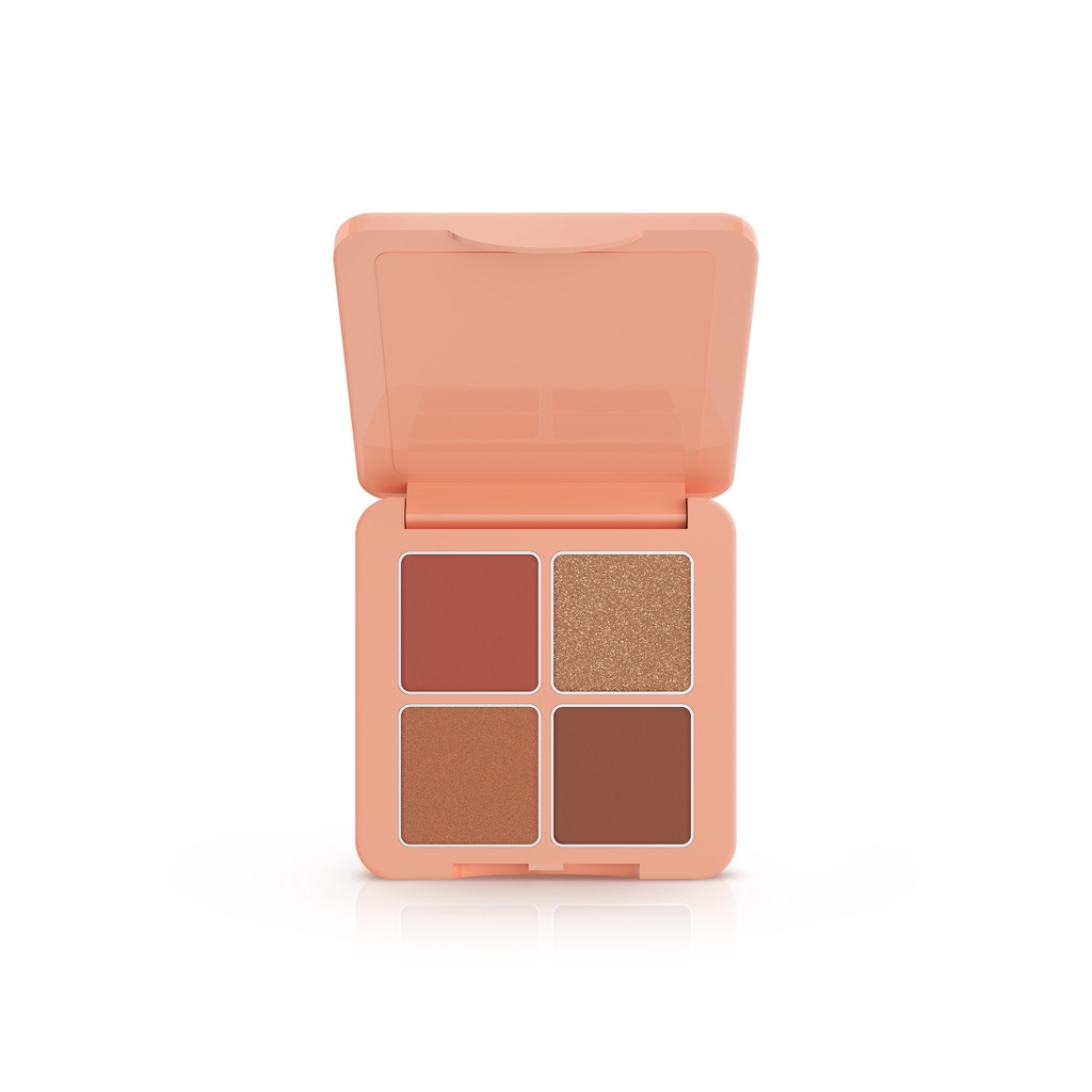 Sasi Girls Can Be Unique Eyeshadow Palette 6g. 01 Unique Pink 4-color eyeshadow - Image 1