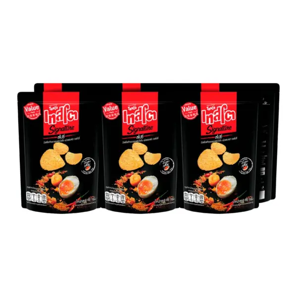 เทสโต รสไข่เค็มสไปซี่ 90 ก. x 6 ชิ้น