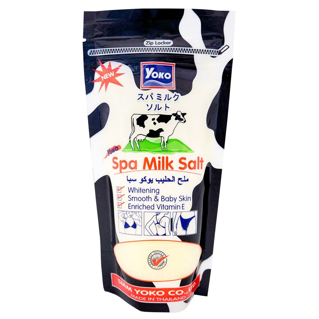 Yoko Spa Milk Salt 300 G. โยโกะ สปา มิลค์ ซอลท์ 300 กรัม - Image 1