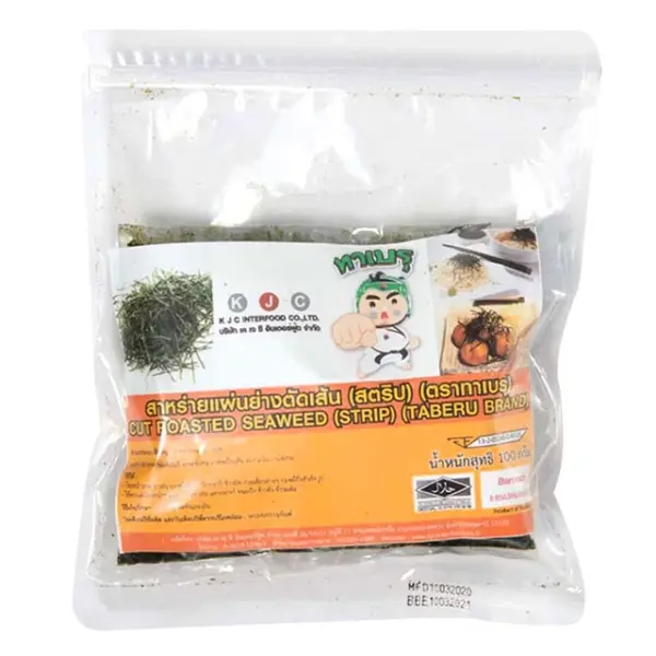 Taberu seaweed strips (topping) 100 g.