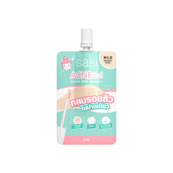 Sasi Acne Soul Comfort Concealer 2 ml. N1.5 Natural Beige