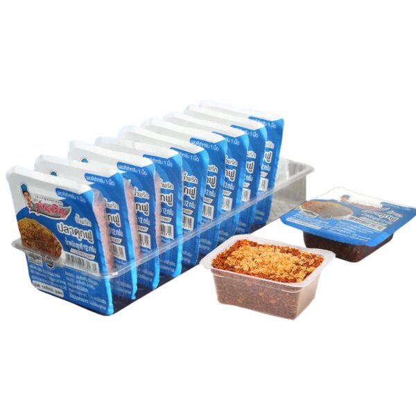 รุ่งเจริญ น้ำพริกปลาดุกฟู(12g x 9)