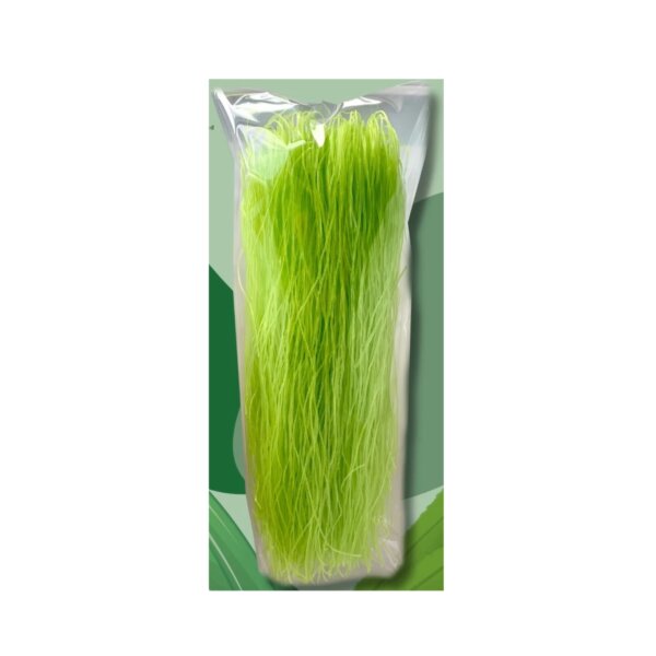 ขนมจีนอบแห้ง 100g ใบเตย สีเขียว