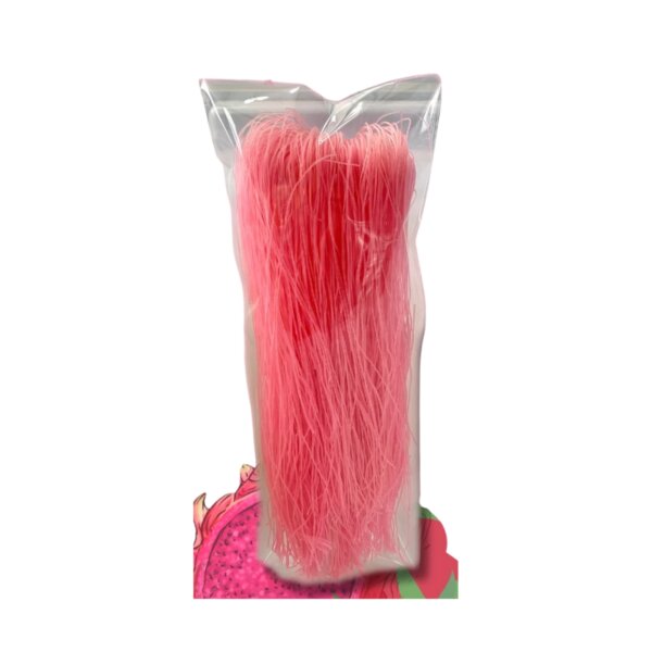 ขนมจีนอบแห้ง 100g แก้วมังกร สีชมพู