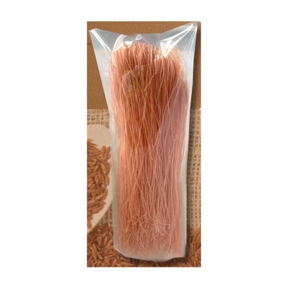 ขนมจีนอบแห้ง 100g ข้าวกล้อง สีน้ำตาล