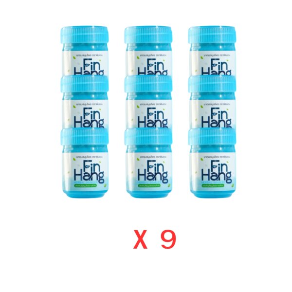 ยาดมสมุนไพร ตรา ฟินแฮง (9 ขวด)