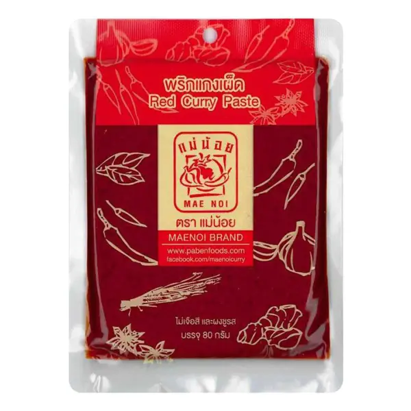 แม่น้อย พริกแกงเผ็ด 80 ก.