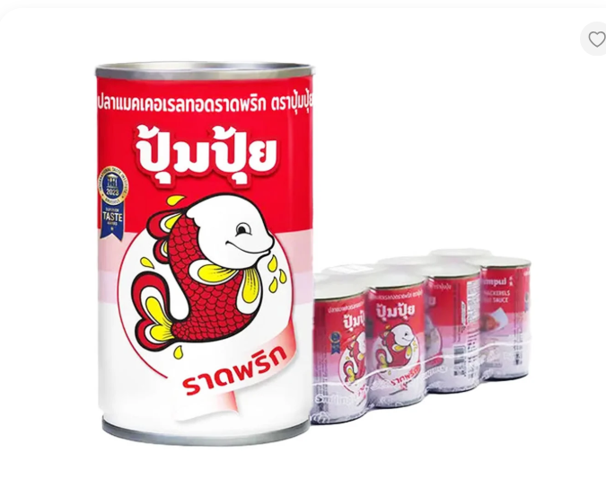 products2F1N23HV2Fimages2F1770633374709_Screenshot202026-02-0920173604.png ปุ้มปุ้ย ปลาแมคเคอเรลราดพริก 155 ก. x 10 - Image 1