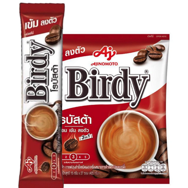 เบอร์ดี้ 3อิน1 กาแฟ โรบัสต้า 15 ก. x 27