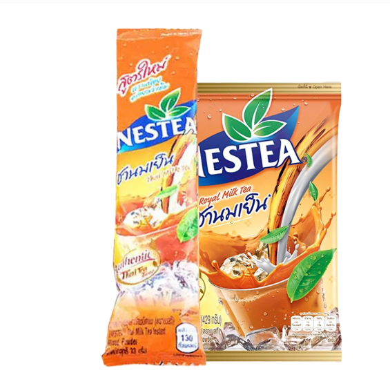 products2F2C5ALS2Fimages2F1770783375233_Screenshot202026-02-1120111556.png เนสที ชานมเย็น ปรุงสำเร็จชนิดผง 33 ก. 13 ซอง - Image 1