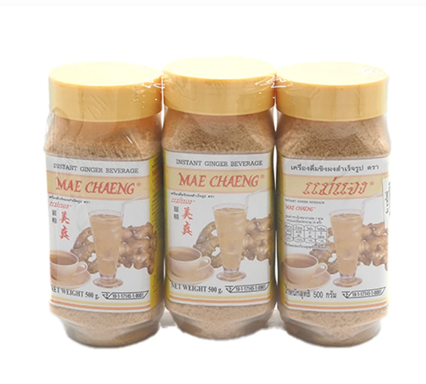 แม่แจง ขิงผงขวดใหญ่ 500 ก. x 3