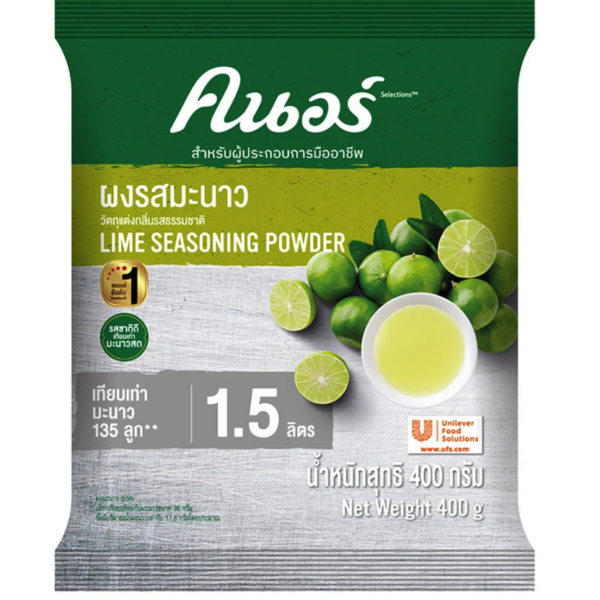 คนอร์ ผงรสมะนาว 400 ก.