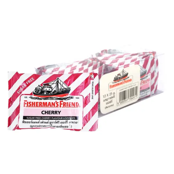 ฟิชเชอร์แมนส์ เฟรนด์ ลูกอมปราศจากน้ำตาล กลิ่นมิกซ์เบอร์รี่ x 12