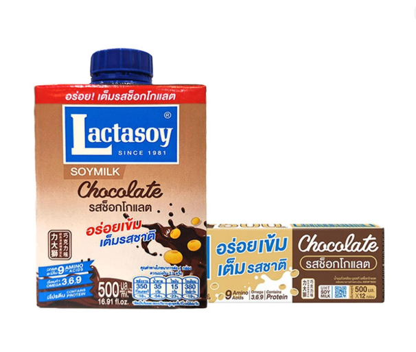 products2FJD6ACB2Fimages2F1770634072779_Screenshot202026-02-0920174704.png แลคตาซอย นมถั่วเหลือง รสช็อกโกเเลต 500 มล. x 12 - Image 1