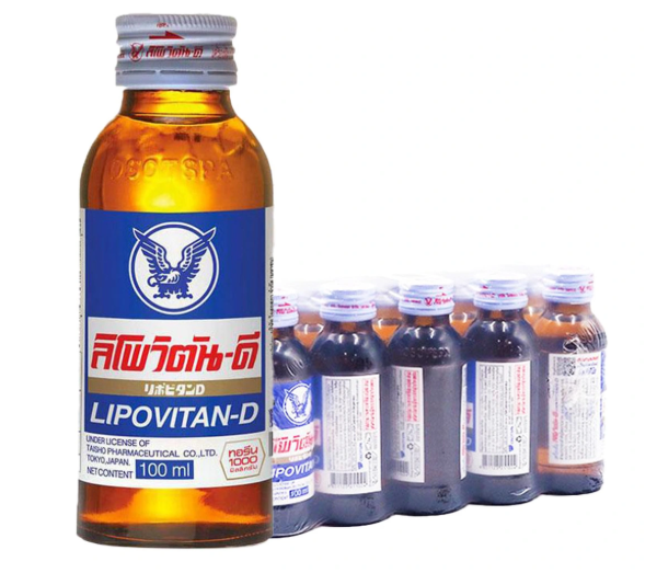 ลิโพ วิตัน-ดี เครื่องดื่มบำรุงกำลัง 100 มล. x 10