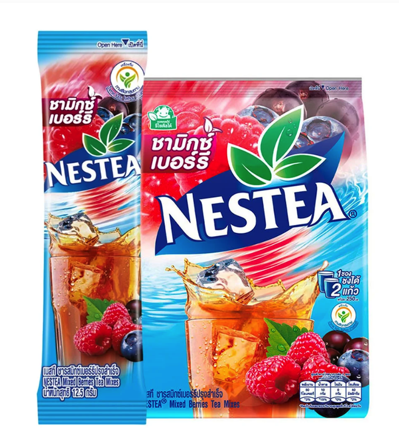 products2FJPULFS2Fimages2F1770187418280_E0B8A0E0B8B2E0B89EE0B896E0B988E0B8B2E0B8A2E0B8ABE0B899E0B989E0B8B2E0B888E0B8AD202569-02-0420E0B980E0B8A7E0B8A5E0B8B22013.42.17.png เนสที ชามิกซ์เบอรี่ ปรุงสำเร็จชนิดผง 12.5 ก. 18 ซอง - Image 1